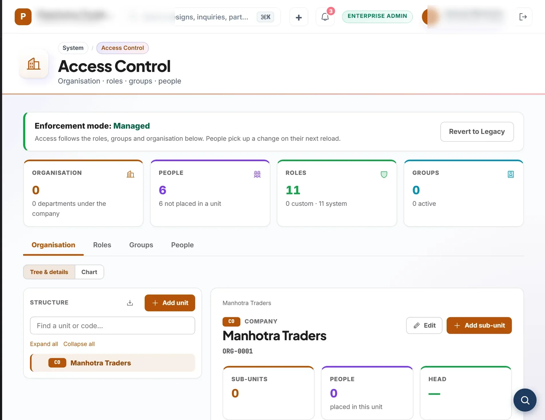 Admin, Security and Workflow in Prabandh